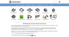 Desktop Screenshot of concastinc.com